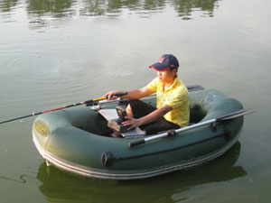 郴州钓鱼充气橡皮船